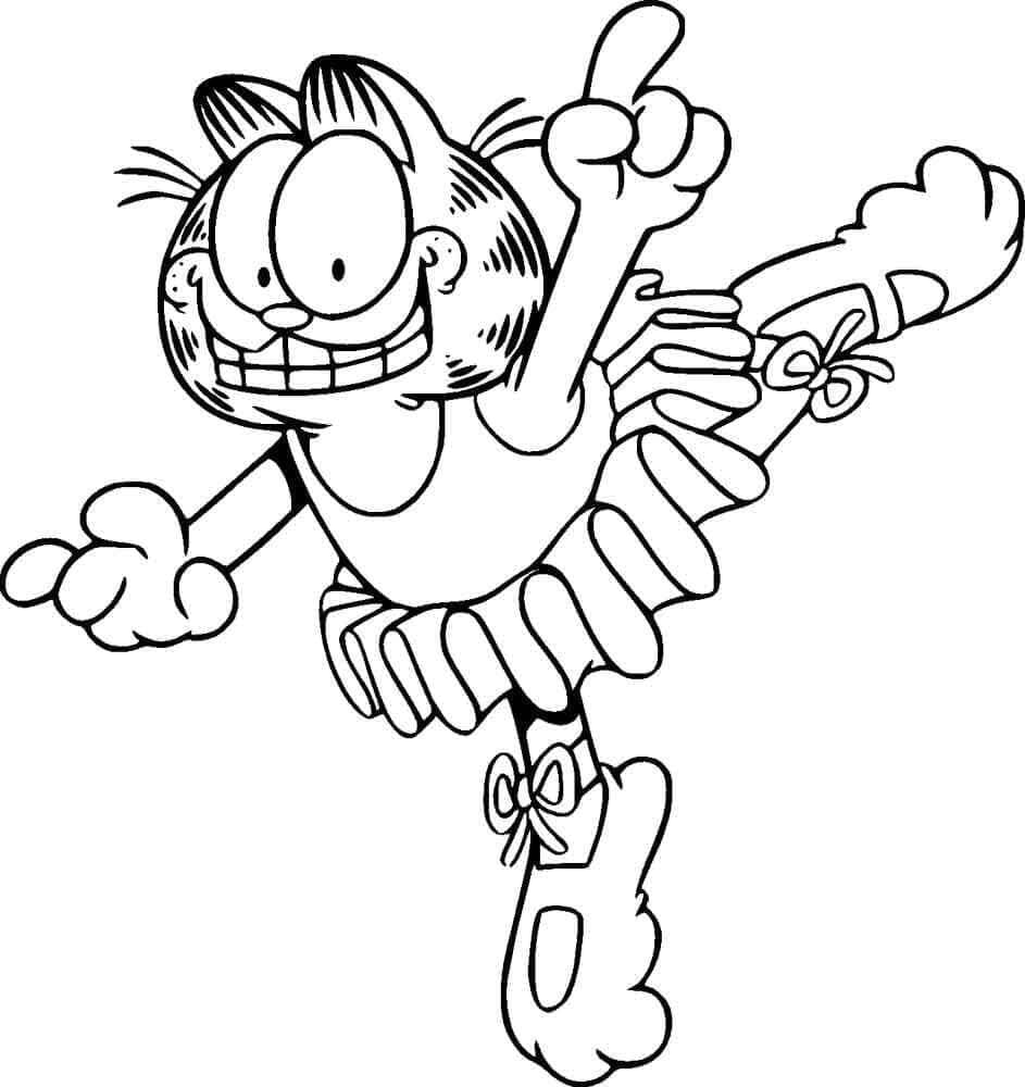 Garfield (5) fargelegging