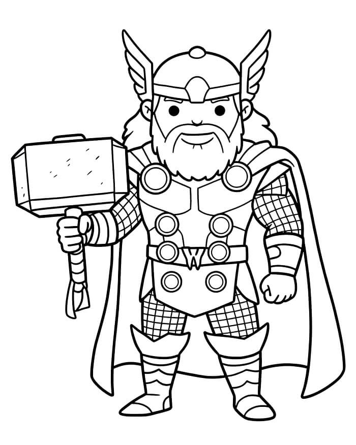 Glad Thor fargelegging