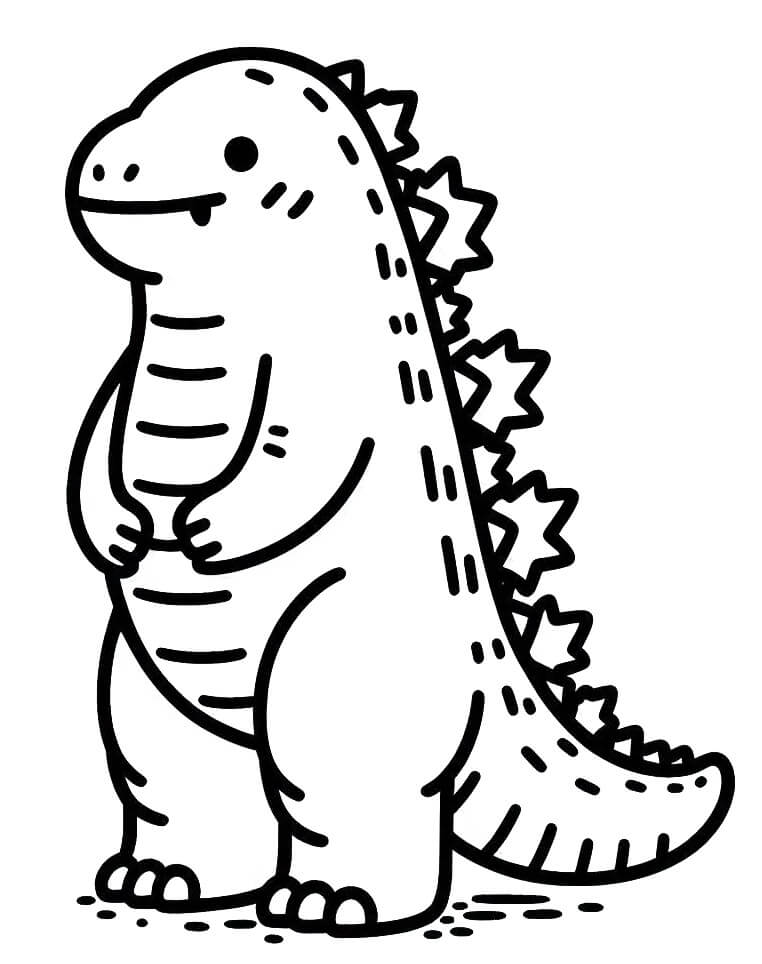 Godzilla (27) fargelegging