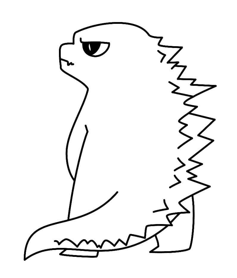 Godzilla (34) fargelegging