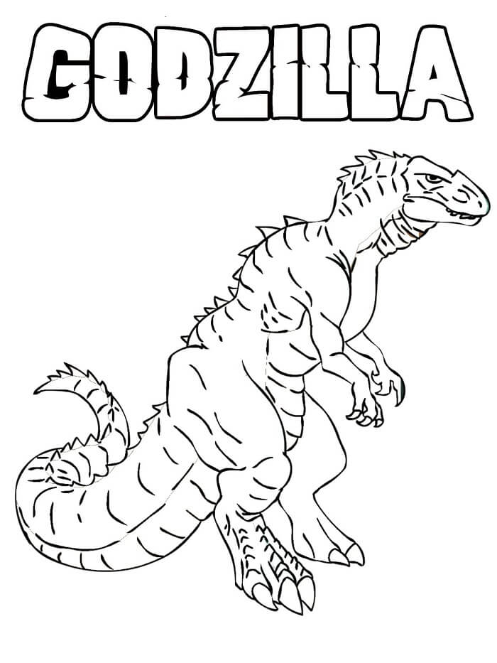 Godzilla (37) fargelegging