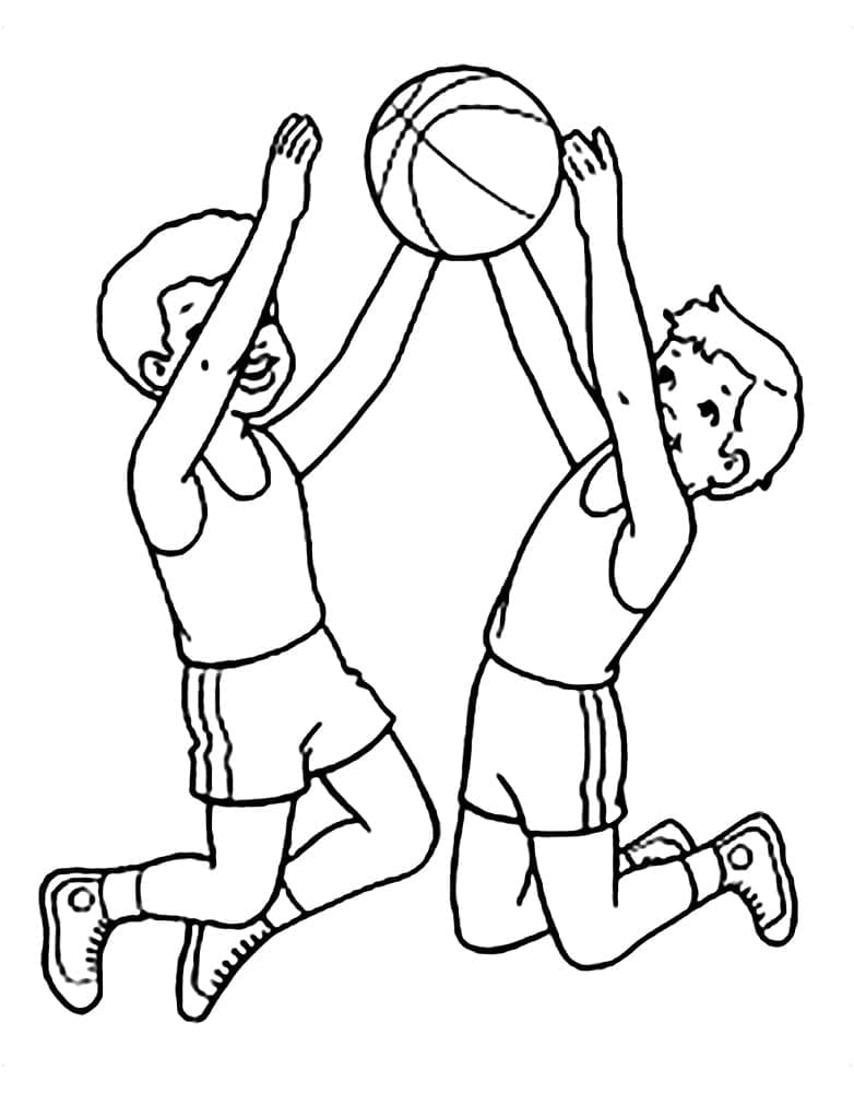 Gratis basketball fargelegging