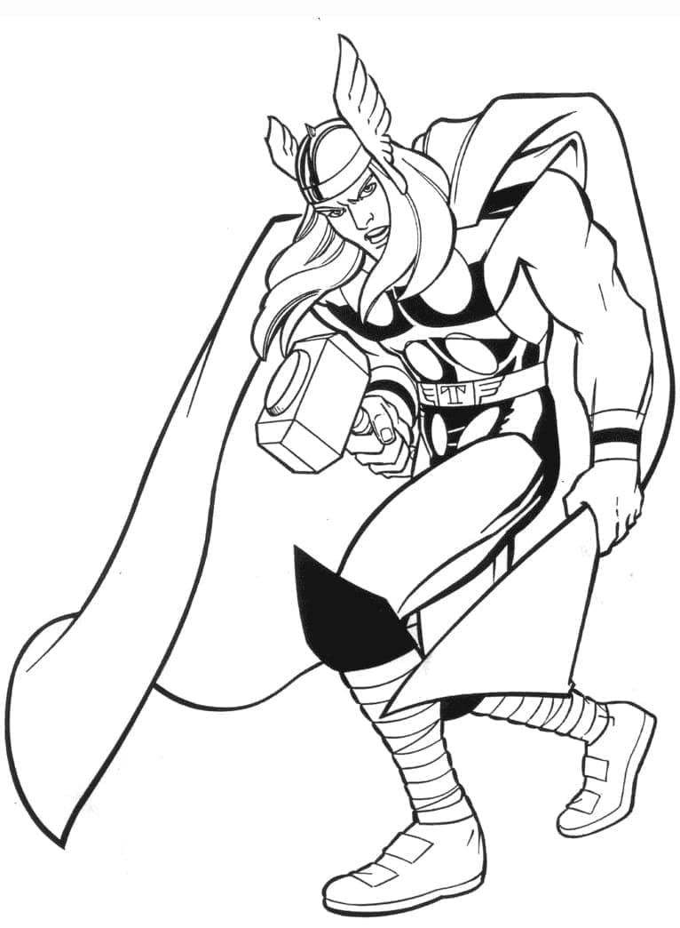 Gratis Thor fargelegging