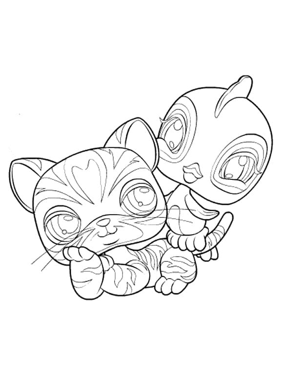 Littlest Pet Shop (10) fargelegging