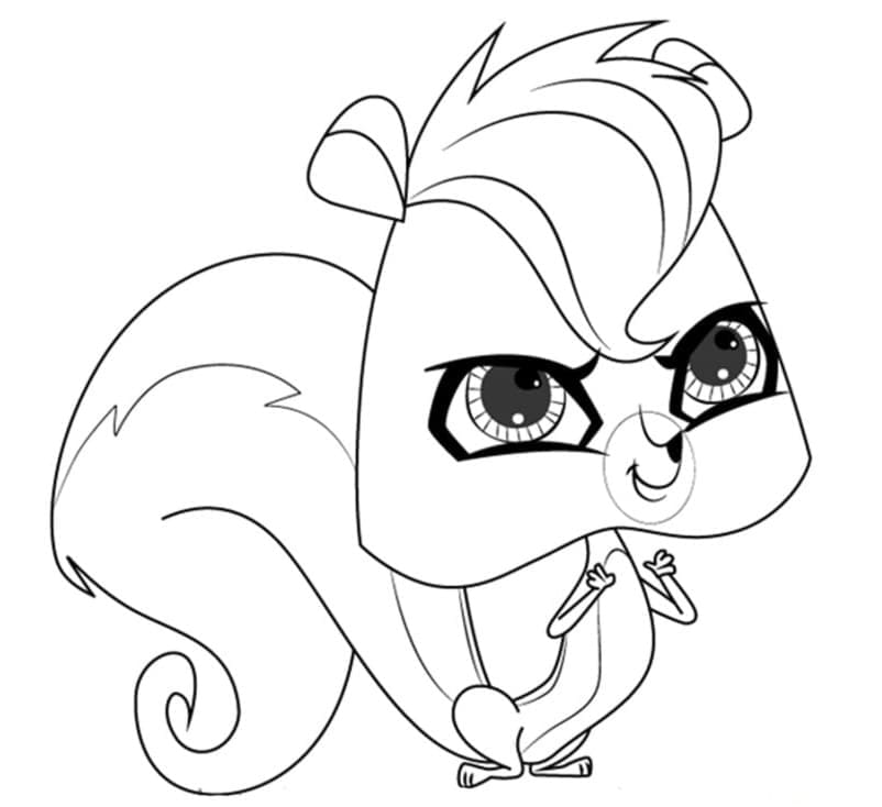 Littlest Pet Shop (4) fargelegging