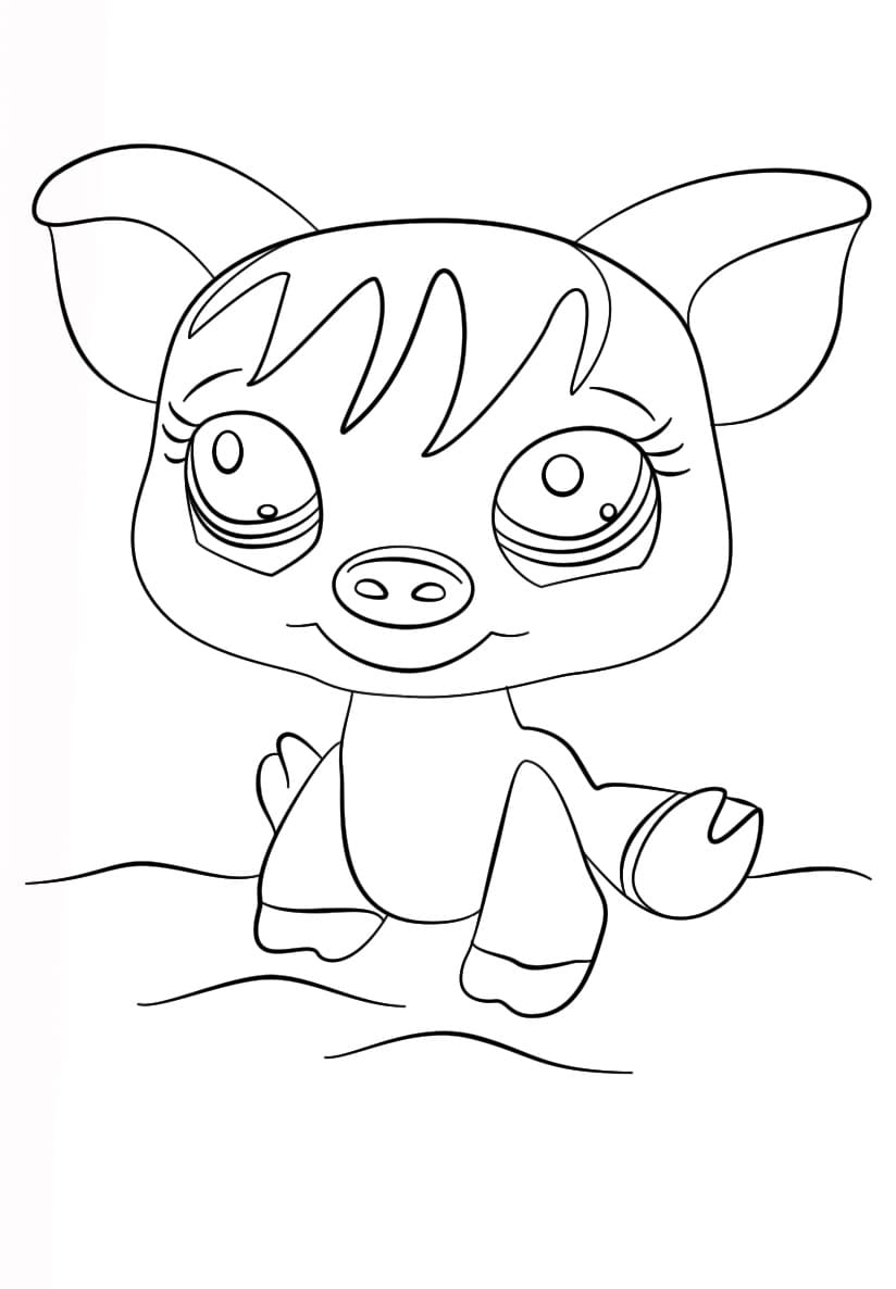 Littlest Pet Shop (9) fargelegging