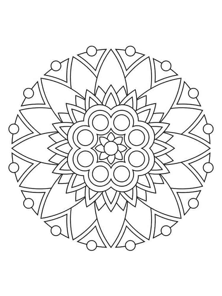 Mandala (1) fargelegging
