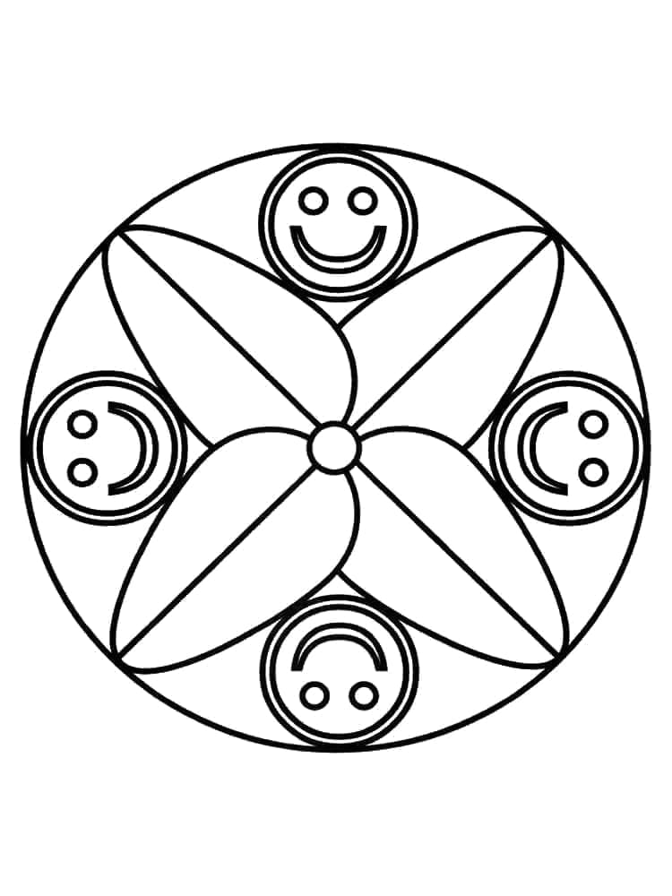 Mandala (11) fargelegging