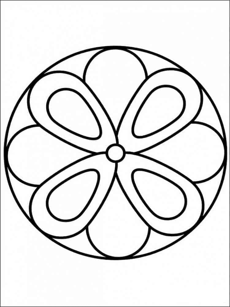 Mandala (15) fargelegging