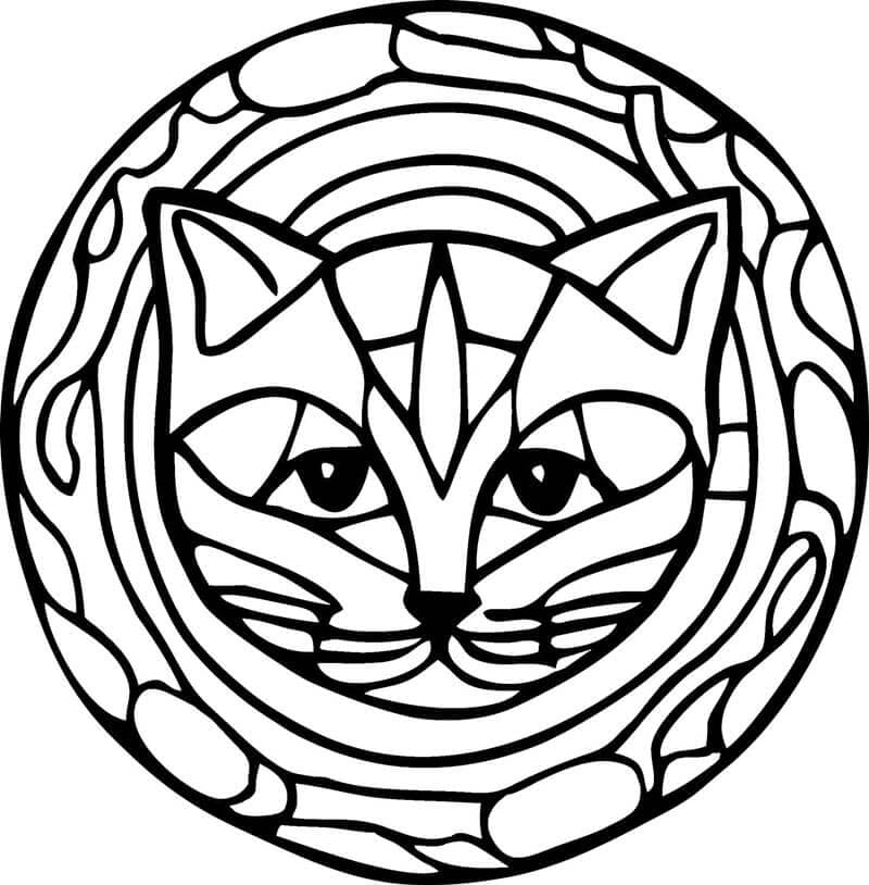 Mandala (6) fargelegging