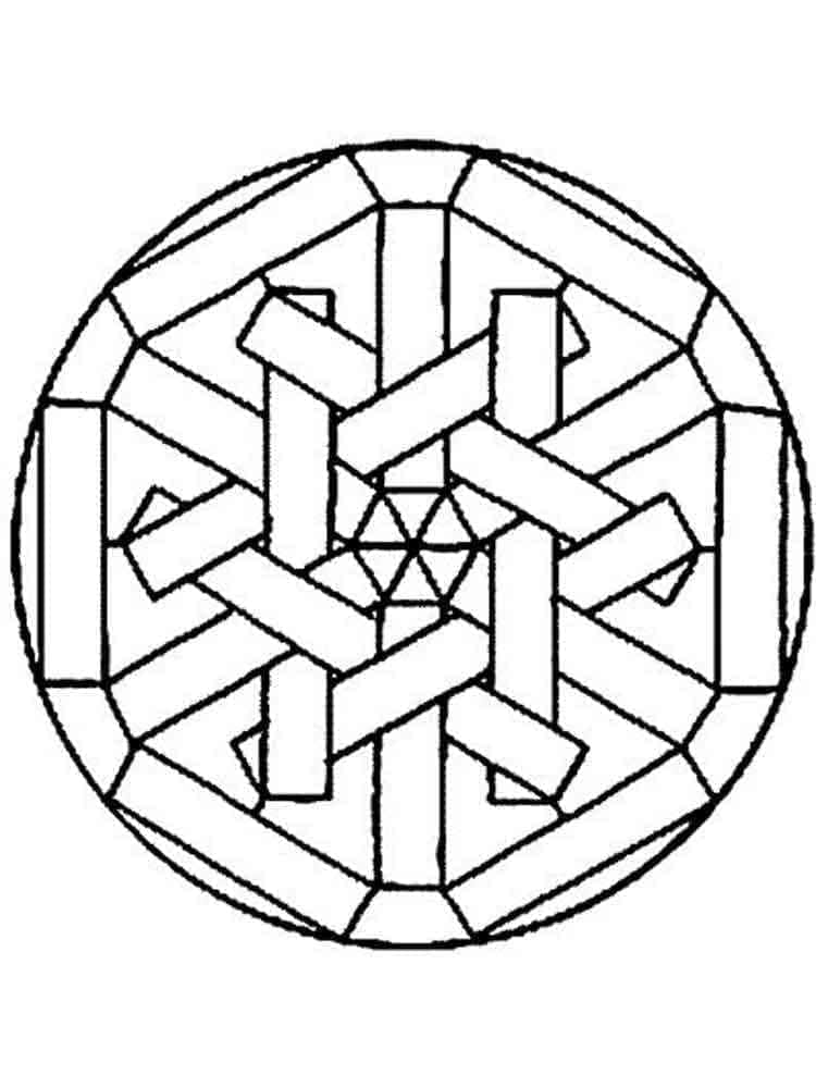 Mandala (8) fargelegging