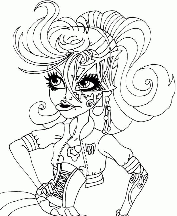 Monster High (10) fargelegging