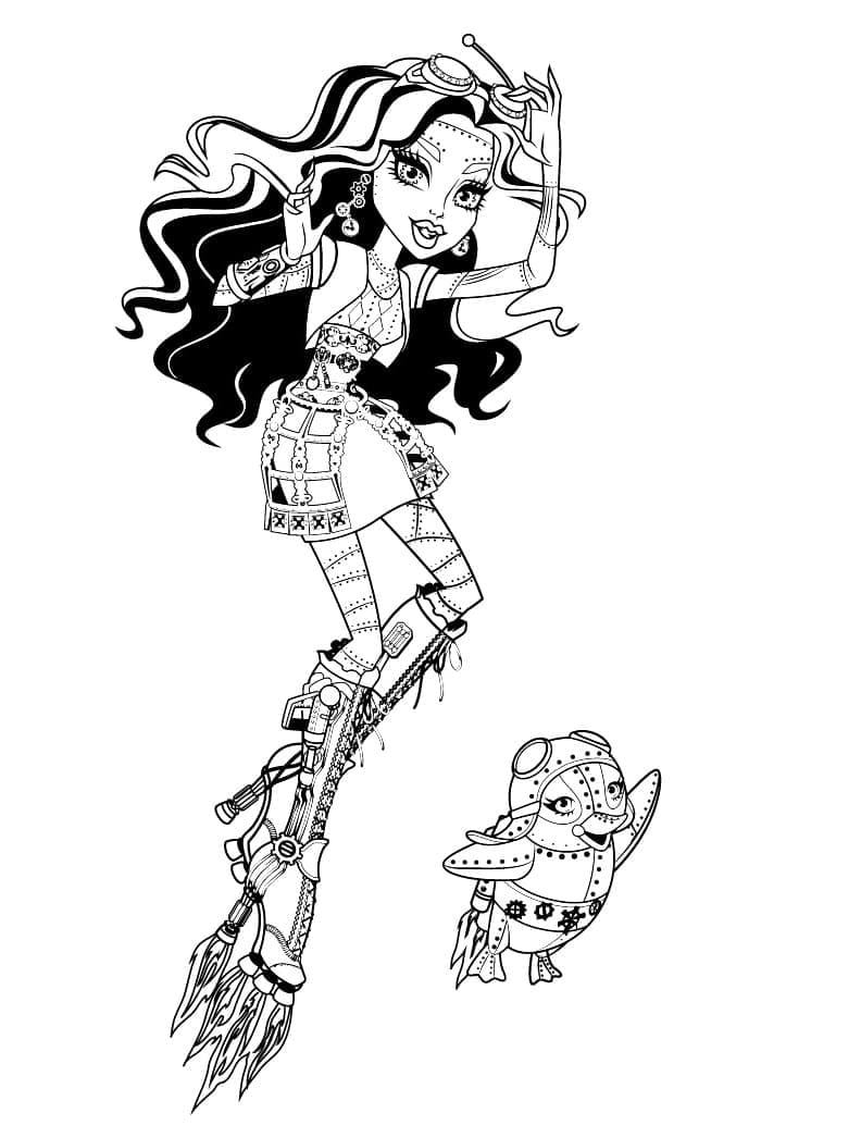 Monster High (11) fargelegging