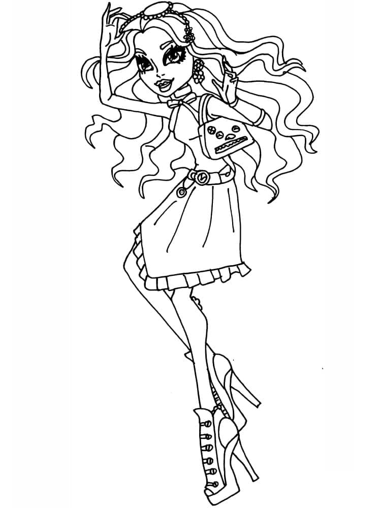 Monster High (12) fargelegging