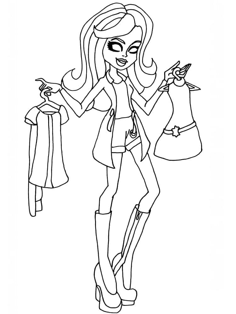 Monster High (15) fargelegging