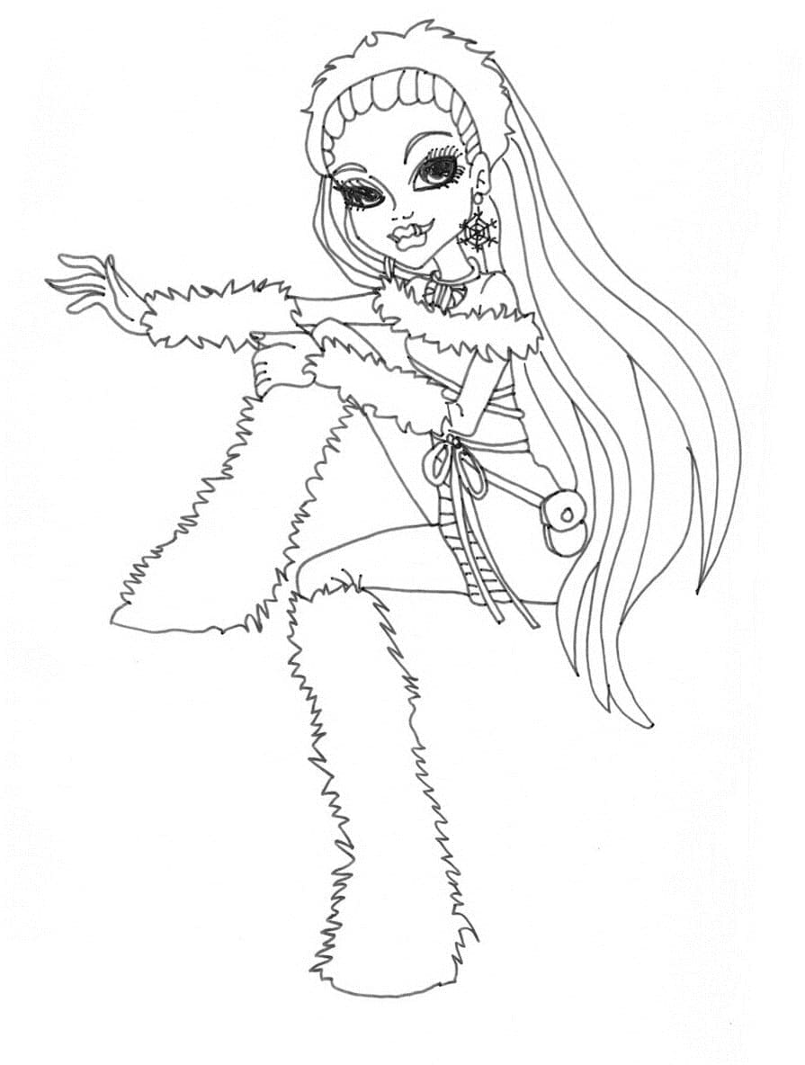 Monster High (17) fargelegging