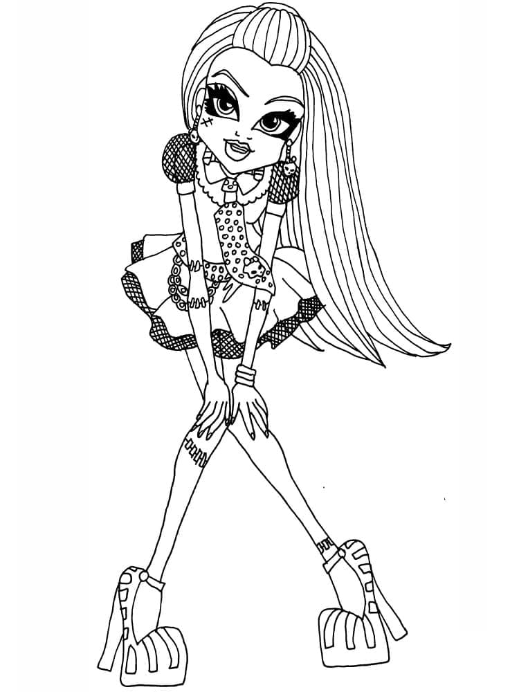 Monster High (19) fargelegging