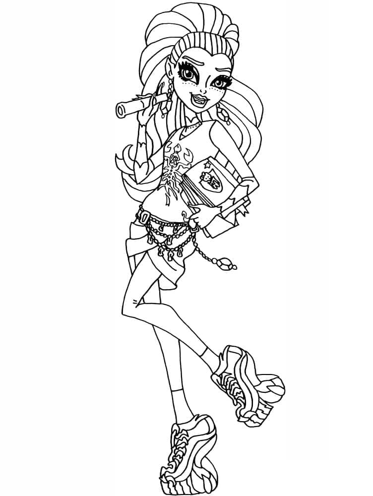 Monster High (2) fargelegging