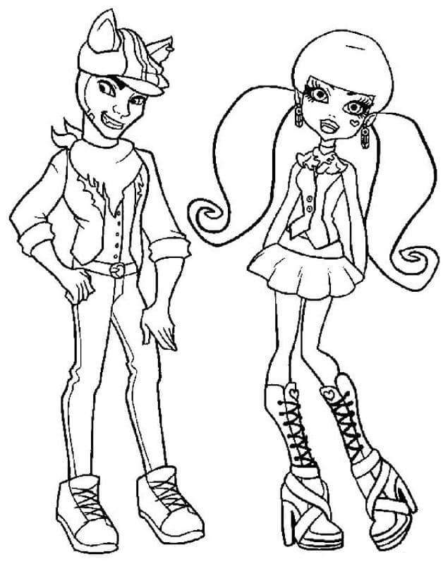 Monster High (27) fargelegging