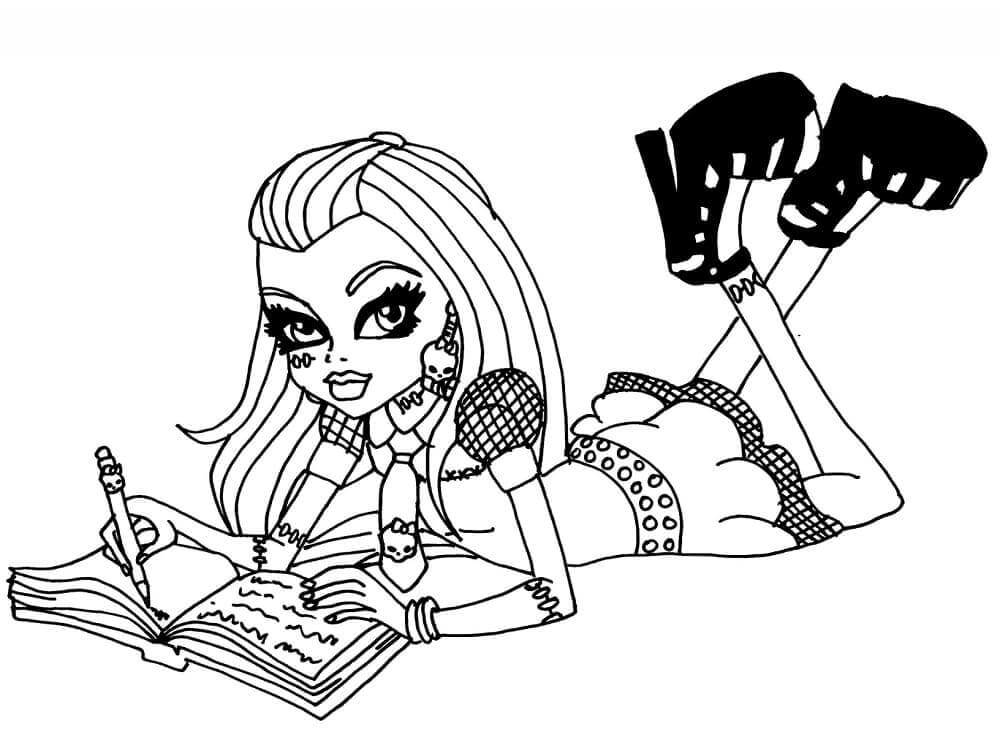 Monster High (32) fargelegging