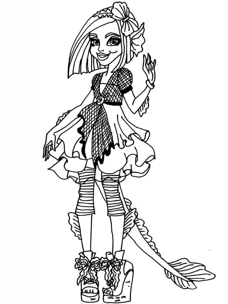 Monster High (35) fargelegging