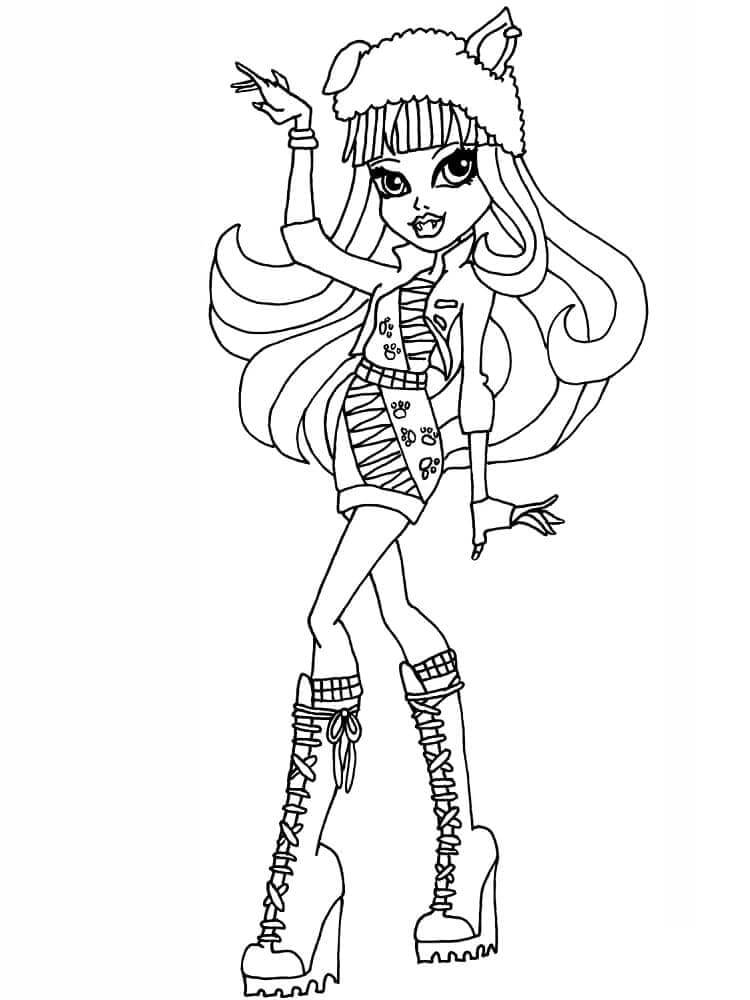 Monster High (37) fargelegging
