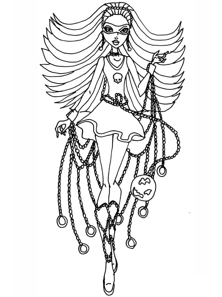 Monster High (4) fargelegging