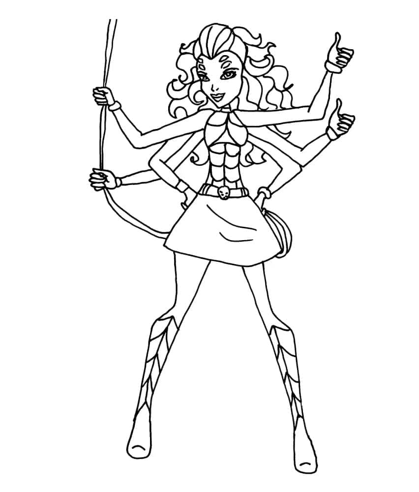 Monster High (6) fargelegging