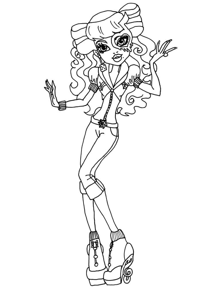 Monster High (8) fargelegging