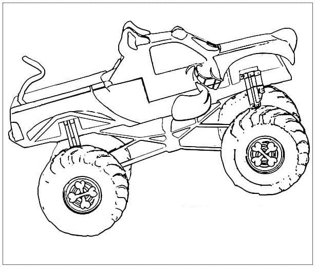Monster Truck (11) fargelegging