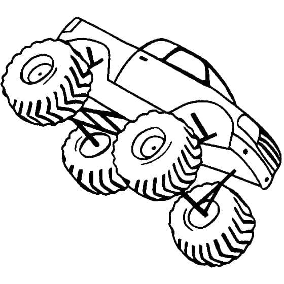 Monster Truck (14) fargelegging
