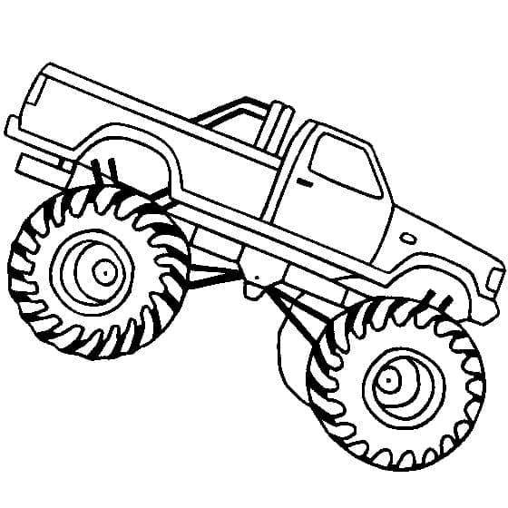 Monster Truck (15) fargelegging