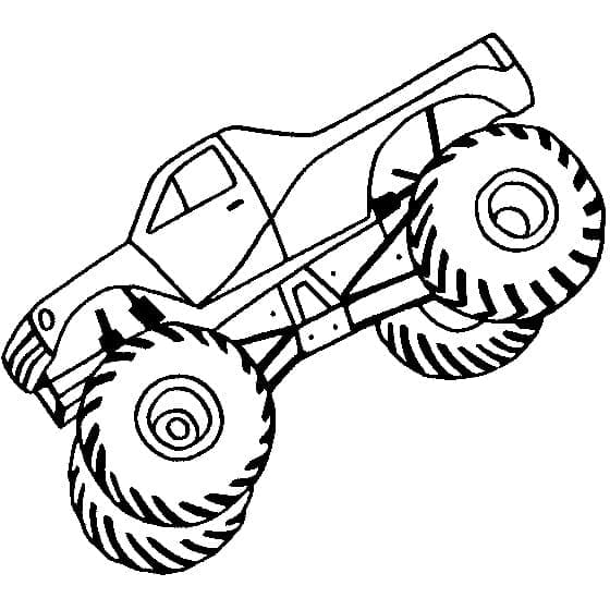 Monster Truck (16) fargelegging
