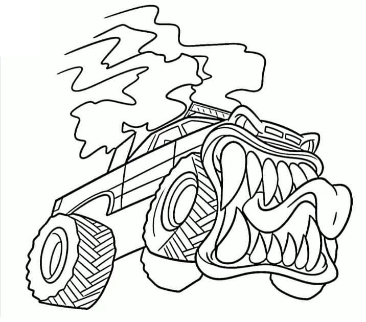 Monster Truck (17) fargelegging