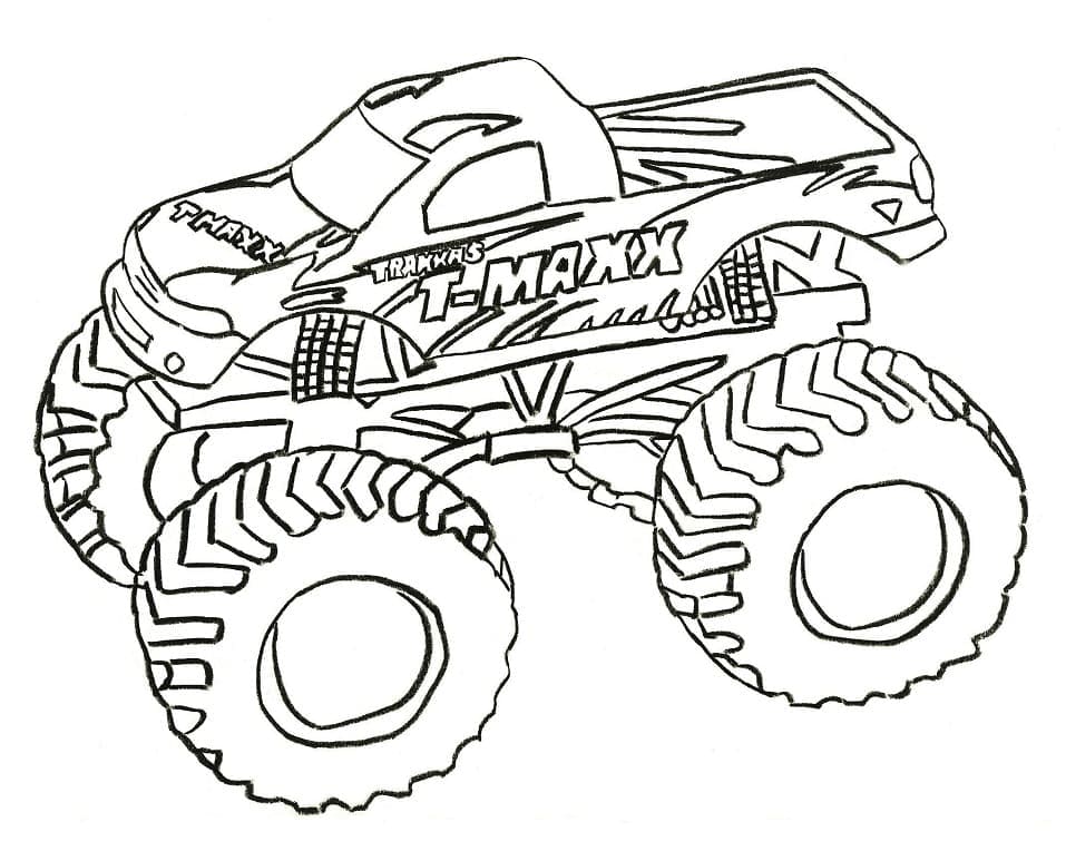 Monster Truck (2) fargelegging