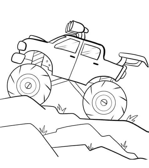 Monster Truck fargelegging
