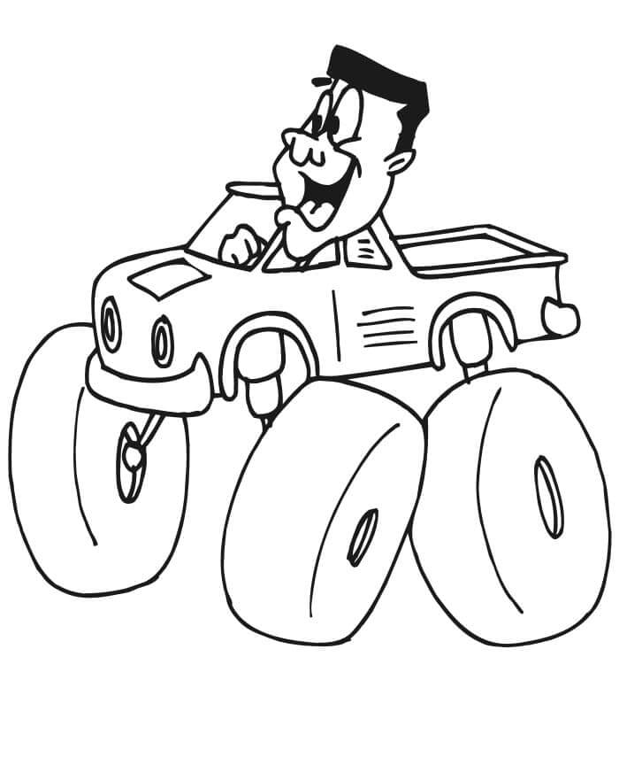 Monster Truck (35) fargelegging