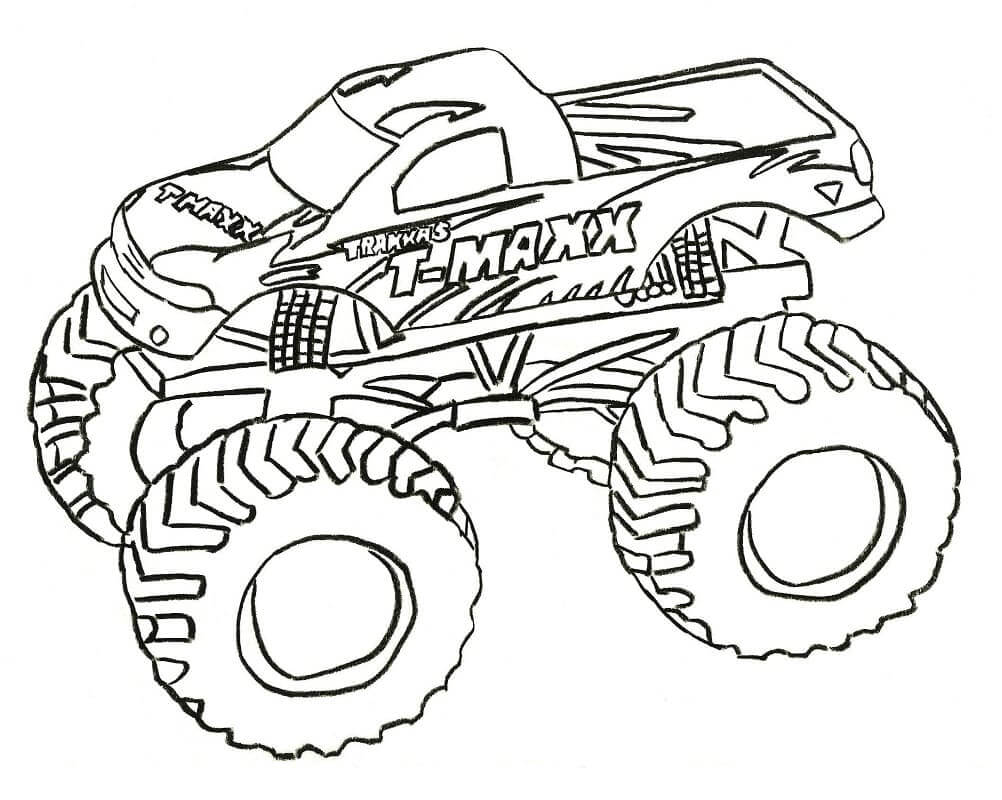 Monster Truck (36) fargelegging