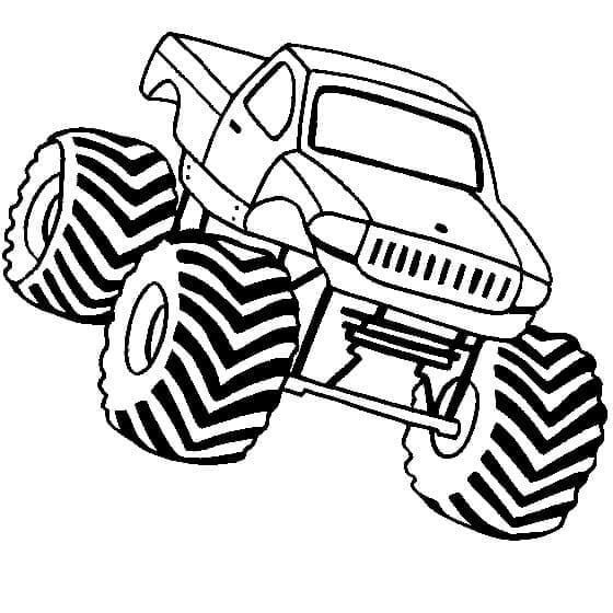 Monster Truck (39) fargelegging