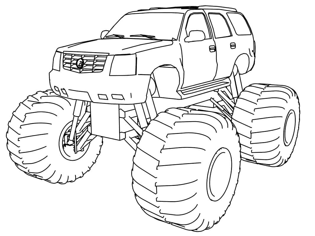 Monster Truck (7) fargelegging