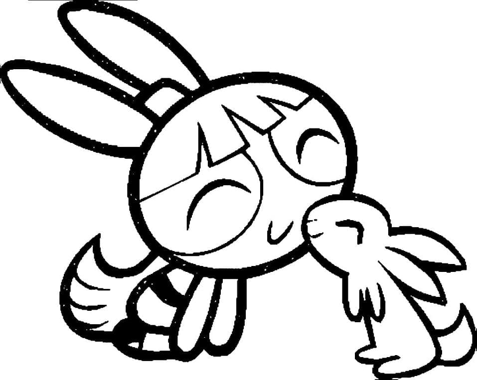Powerpuffjentene (14) fargelegging