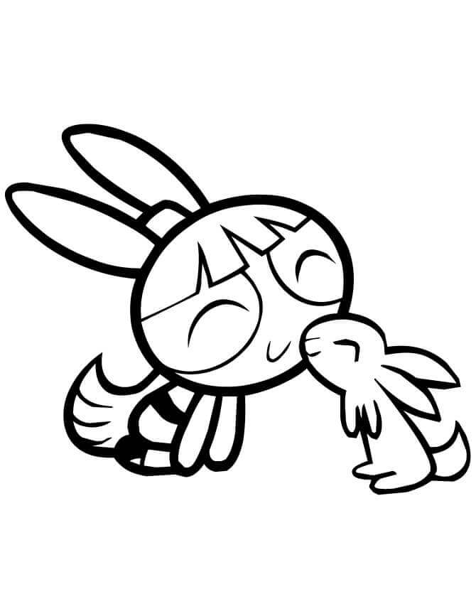 Powerpuffjentene (21) fargelegging
