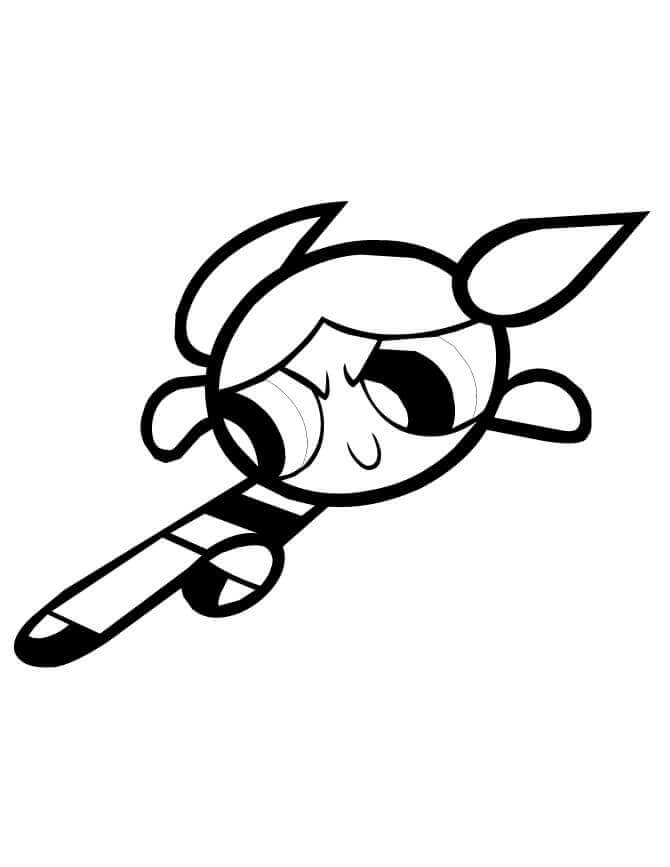 Powerpuffjentene (22) fargelegging
