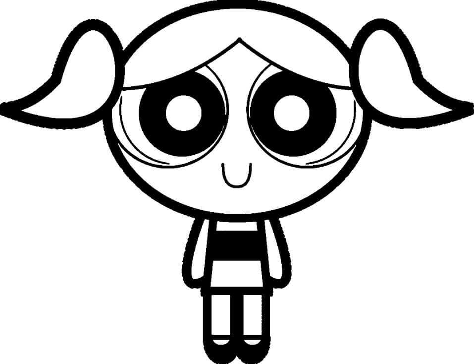 Powerpuffjentene (24) fargelegging