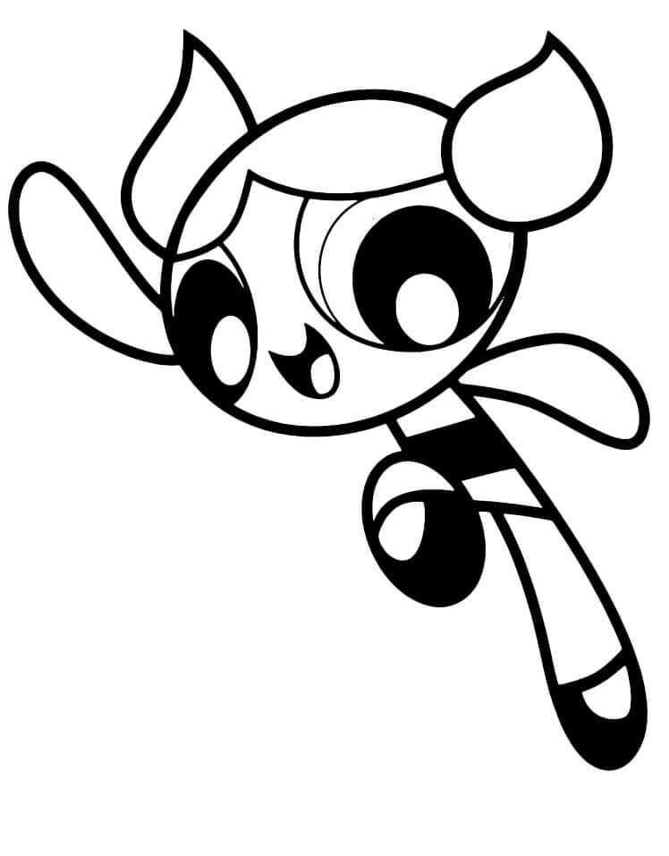 Powerpuffjentene (27) fargelegging