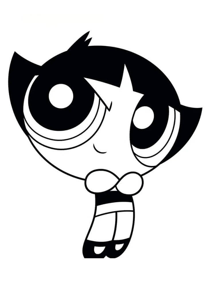 Powerpuffjentene (28) fargelegging