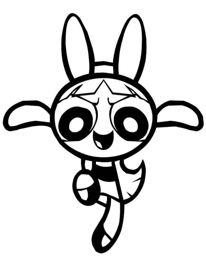 Powerpuffjentene (31) fargelegging
