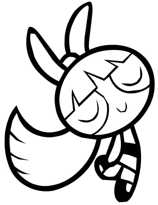 Powerpuffjentene (32) fargelegging