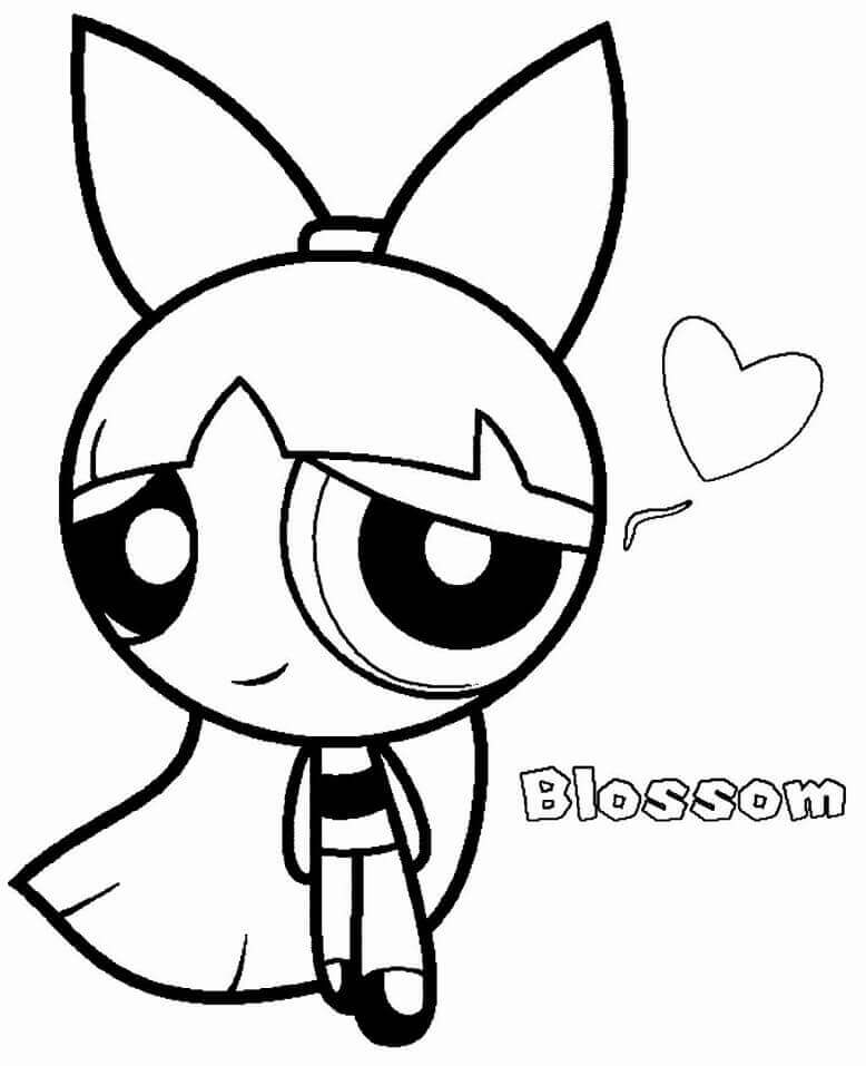 Powerpuffjentene (33) fargelegging