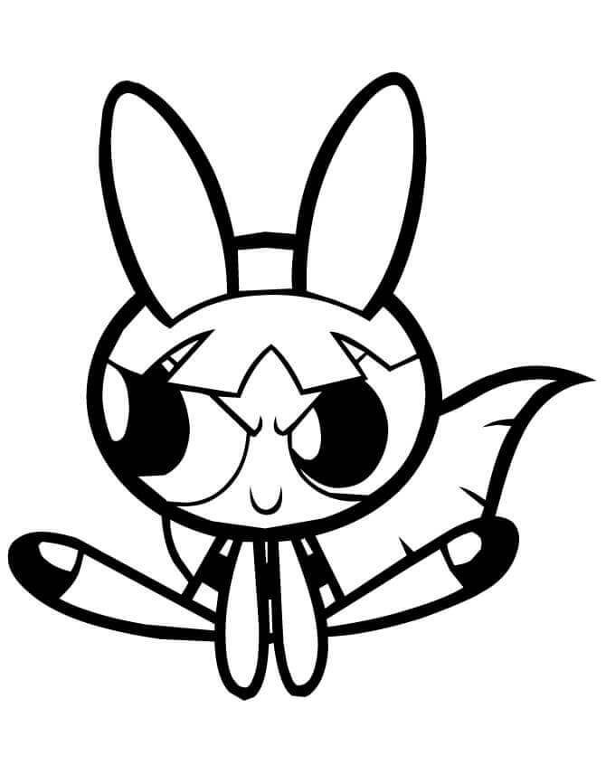 Powerpuffjentene (34) fargelegging